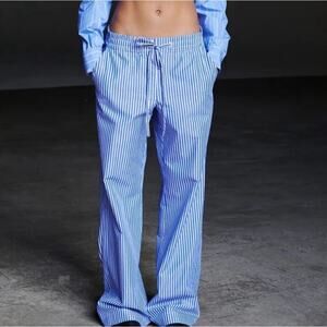 Thakoon Striped Straight Leg Trouser